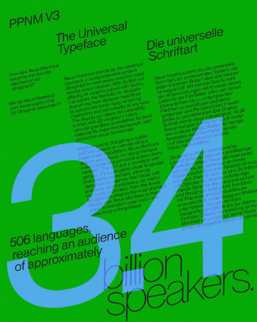 Neue Montreal variant poster