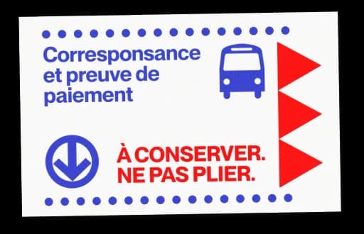 Neue Montreal transit ticket